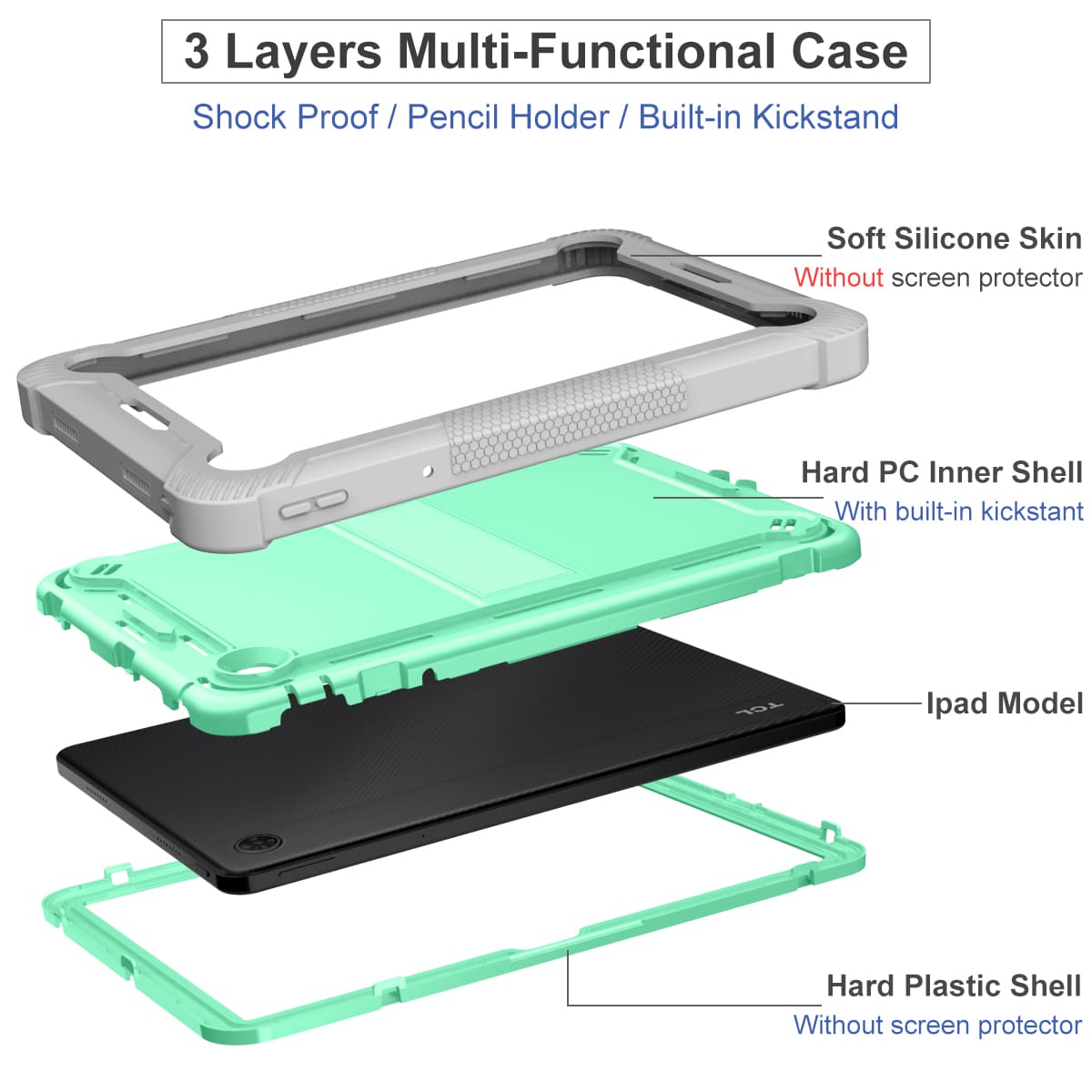 .Heavy Duty Shockproof Case;Samsung Galaxy Tab 10 5G Case;Rugged Armor Tablet Cover;Kickstand Tablet Protective Cover;Shockproof Tablet Case;Durable Tablet Case for 10 5G;Protective Case for Galaxy Tab 10 5G;Rugged Protection Tablet Case;Lightweight Shockproof Cover;Galaxy Tab 10 5G Drop Protection