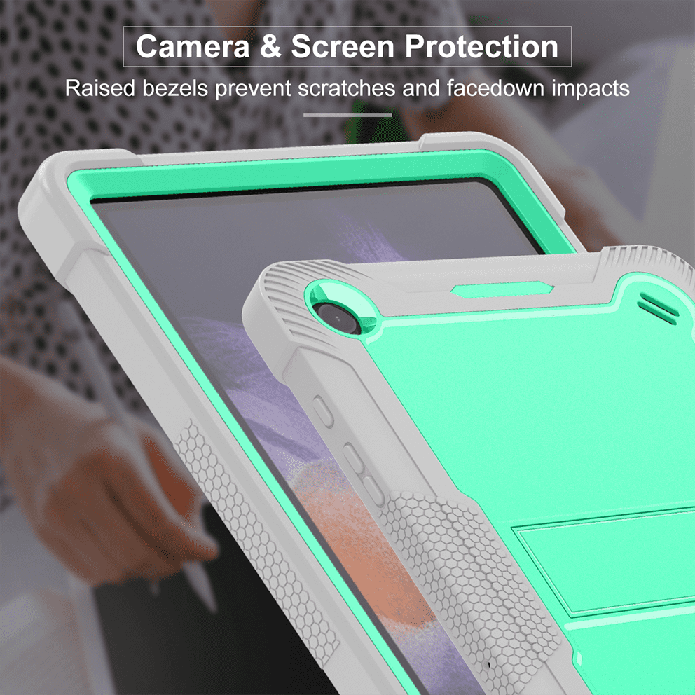 Heavy Duty Shockproof Case;Samsung Galaxy Tab A9+ Case;Rugged Armor Tablet Cover;Kickstand Tablet Protective Cover;Shockproof Tablet Case;Durable Tablet Case for A9+;Protective Case for Galaxy Tab A9+;Rugged Protection Tablet Case;Lightweight Shockproof Cover;Galaxy Tab A9+ Drop Protection