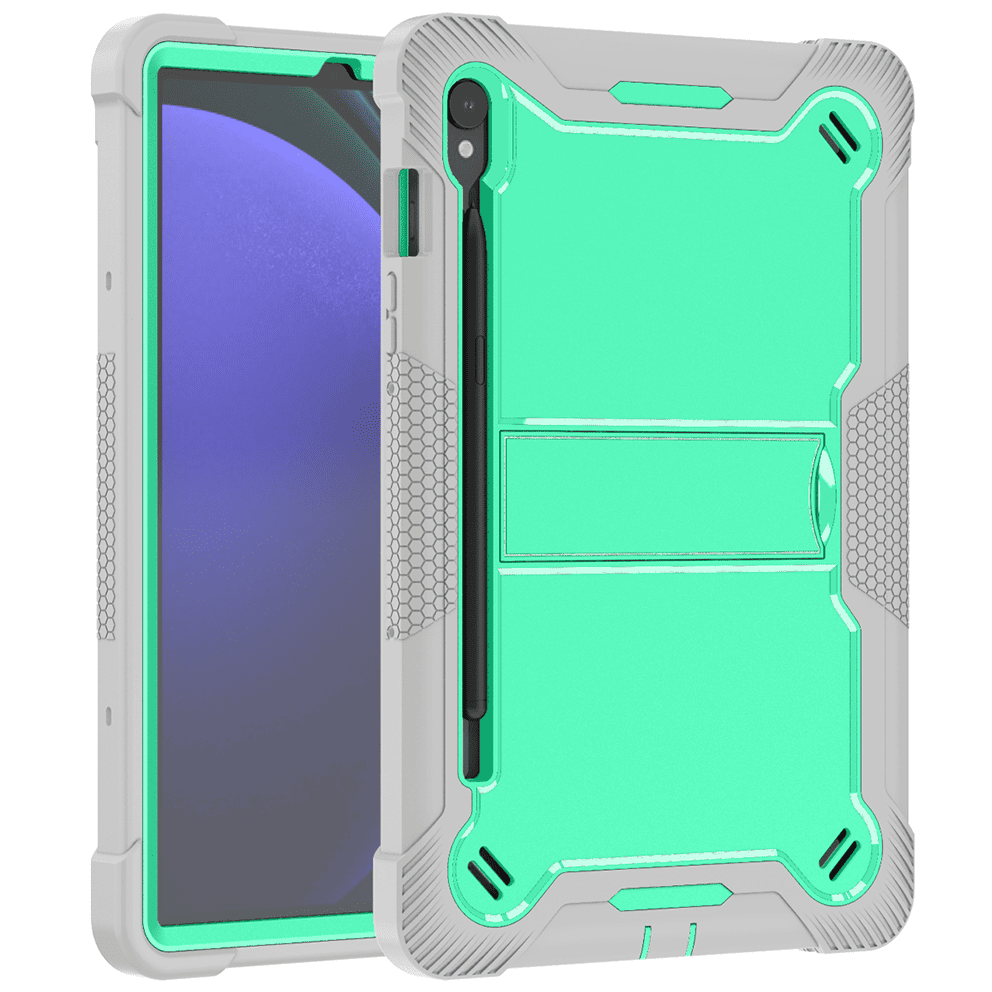 .Heavy Duty Shockproof Case;Samsung Galaxy Tab S9 Case;Rugged Armor Tablet Cover;Kickstand Tablet Protective Cover;Shockproof Tablet Case;Durable Tablet Case for S9;Protective Case for Galaxy Tab S9;Rugged Protection Tablet Case;Lightweight Shockproof Cover;Galaxy Tab S9 Drop Protection