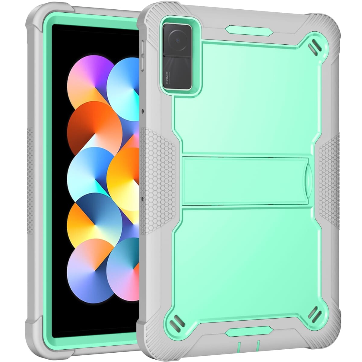 .Heavy Duty Shockproof Case;Redmi Pad 10.61 inch Case;Rugged Armor Tablet Cover;Kickstand Tablet Protective Cover;Shockproof Tablet Case;Durable Tablet Case for Redmi Pad 10.61 inch;Protective Case for Redmi Pad 10.61 inch;Rugged Protection Tablet Case;Lightweight Shockproof Cover;Redmi Pad 10.61 inch Drop Protection