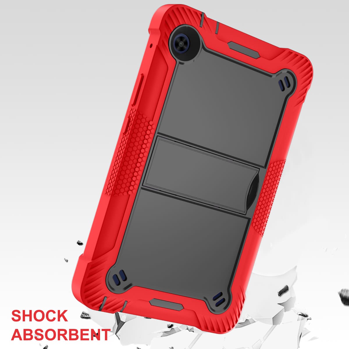 .Heavy Duty Shockproof Case;HUAWEI MatePad T8 Case;Rugged Armor Tablet Cover;Kickstand Tablet Protective Cover;Shockproof Tablet Case;Durable Tablet Case for T8;Protective Case for T8;Rugged Protection Tablet Case;Lightweight Shockproof Cover;T8 Drop Protection