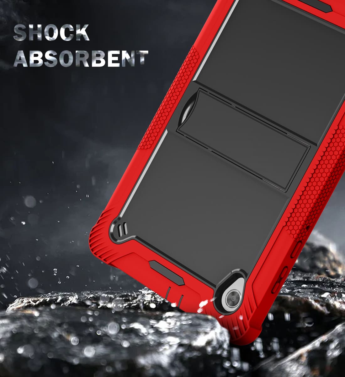 .Heavy Duty Shockproof Case;Lenovo TAB M10 HD X306 Case;Rugged Armor Tablet Cover;Kickstand Tablet Protective Cover;Shockproof Tablet Case;Durable Tablet Case for TAB M10 HD X306;Protective Case for TAB M10 HD X306;Rugged Protection Tablet Case;Lightweight Shockproof Cover;TAB M10 HD X306 Drop Protection