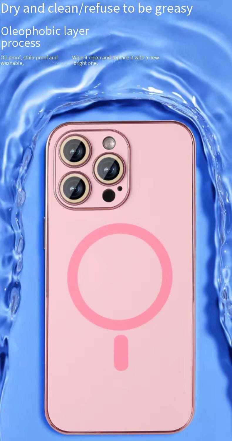 Frosted luxury phone case;Soft TPU phone case;Magnetic phone case for iPhone;Metallic iPhone case;Lens film protection cover;iPhone 15 case;iPhone 14 case;iPhone 13 case;iPhone 12 case;iPhone 11 Pro Max case;Scratch-resistant phone cover;Stylish iPhone accessories