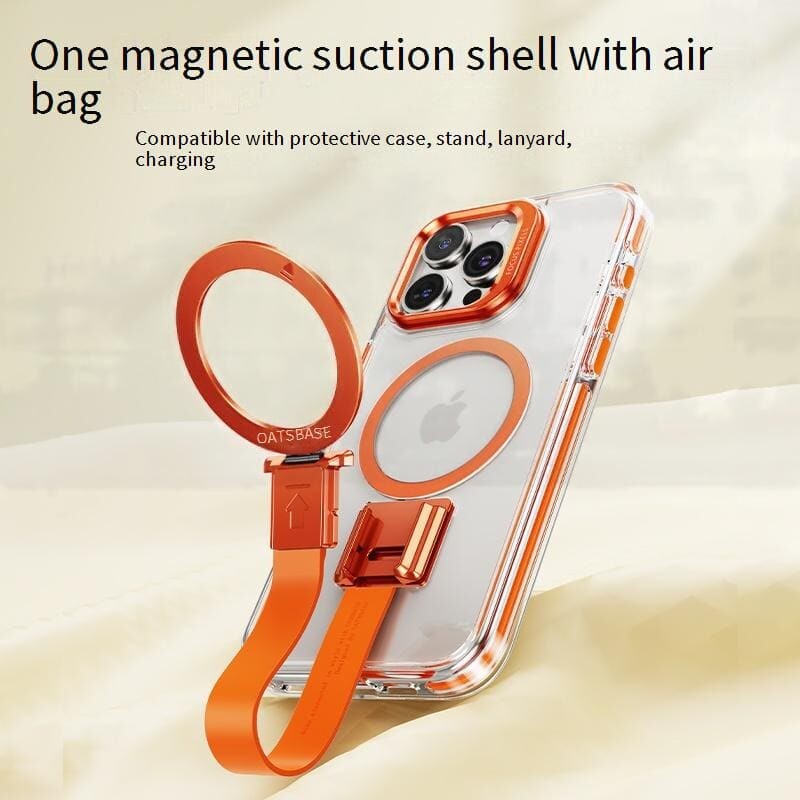 Magnetic phone holder case iphone