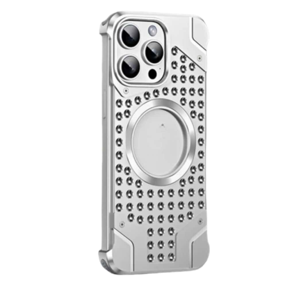 Titanium luxury phone case frameless