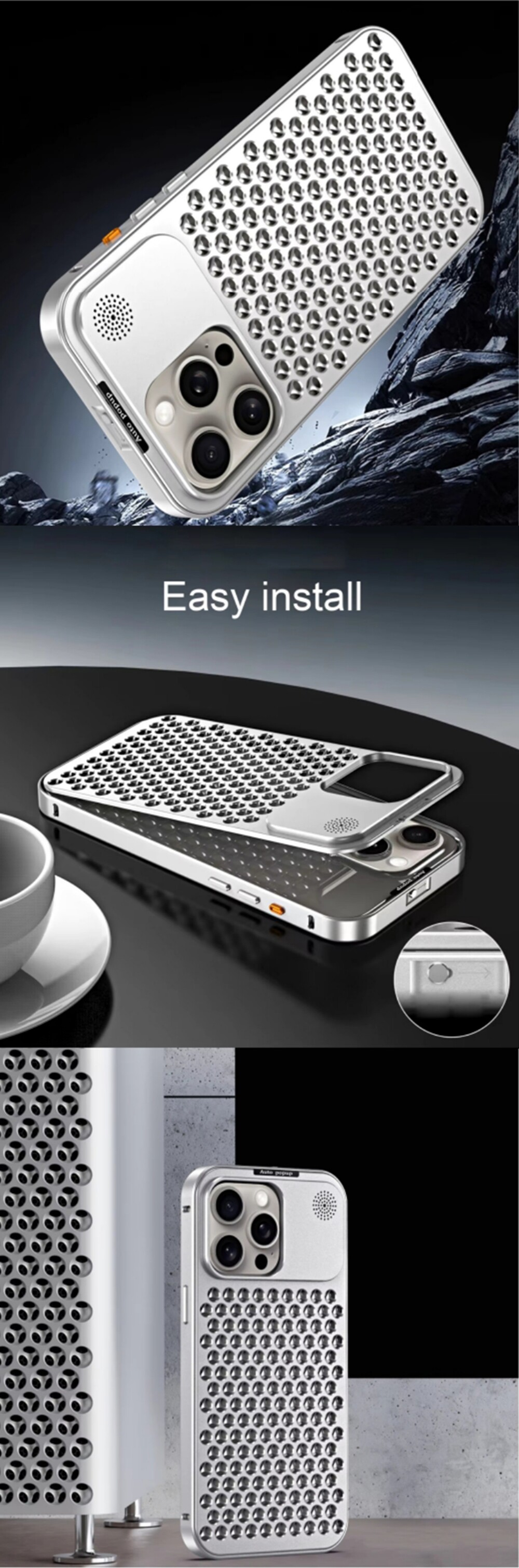 iphone 16 pro max metal case