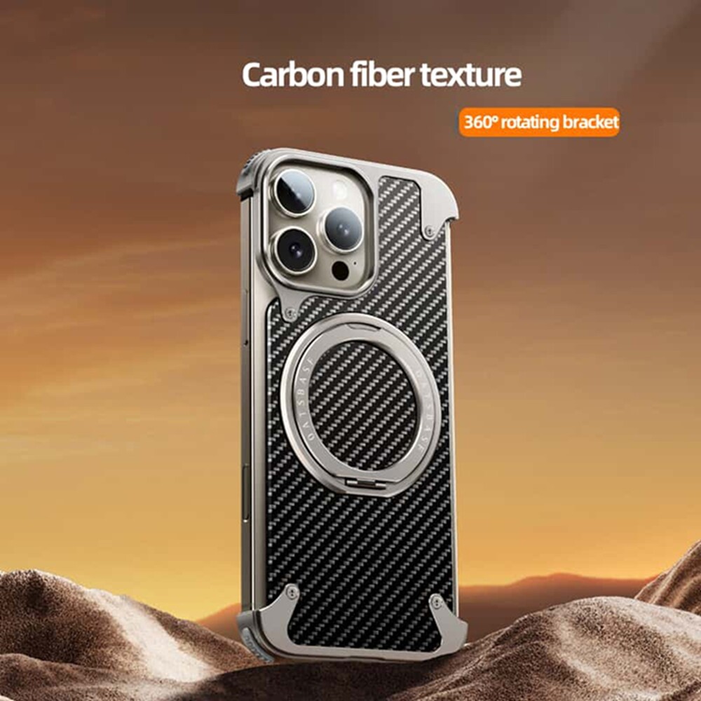 Real carbon fiber phone case