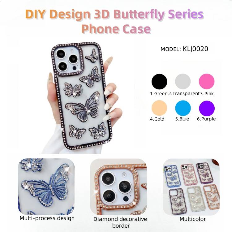 Butterfly phone case