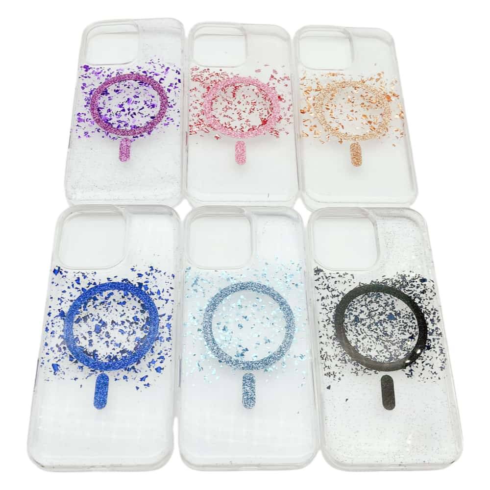 Phone cases and accessories Customized glitter glue series for iPhone