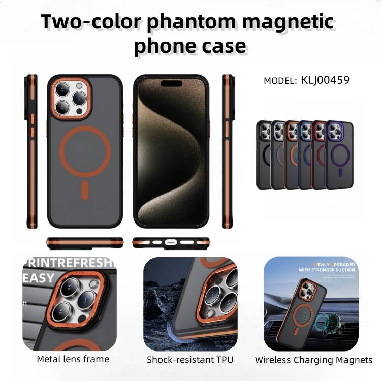 Iphone accessoires Two-color phantom magnetic regular for iPhone