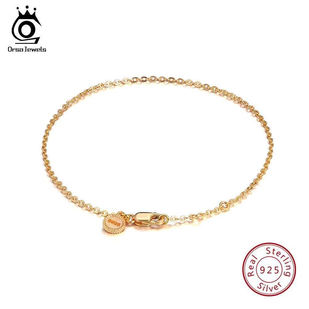 925 Sterling Silver 14K Gold Plated Bracelets