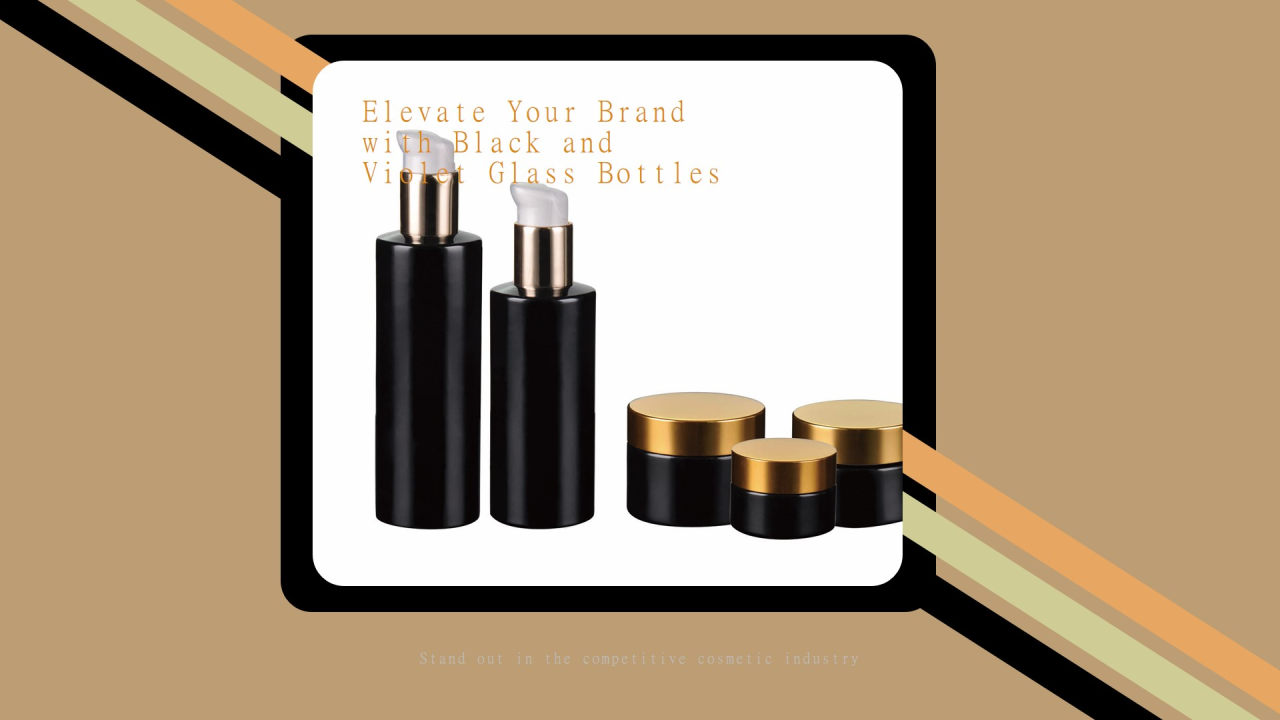 Competitive Landscape of Cosmetic Packaging: Focus on Black and Violet Glass Bottles