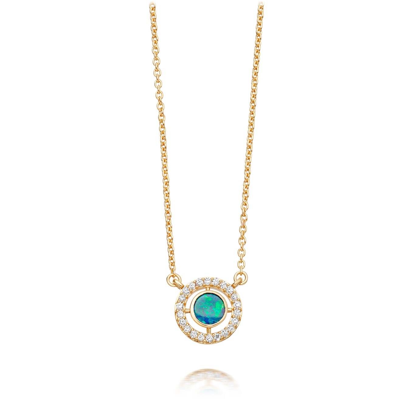 925 Silver High Quality Fashion Opal Jewelry Set - Beauty Of The Opal Necklace