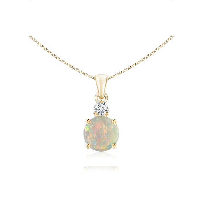 925 Silver High Quality Fashion Jewelry Set - Opulent Opal Elegance Pendant