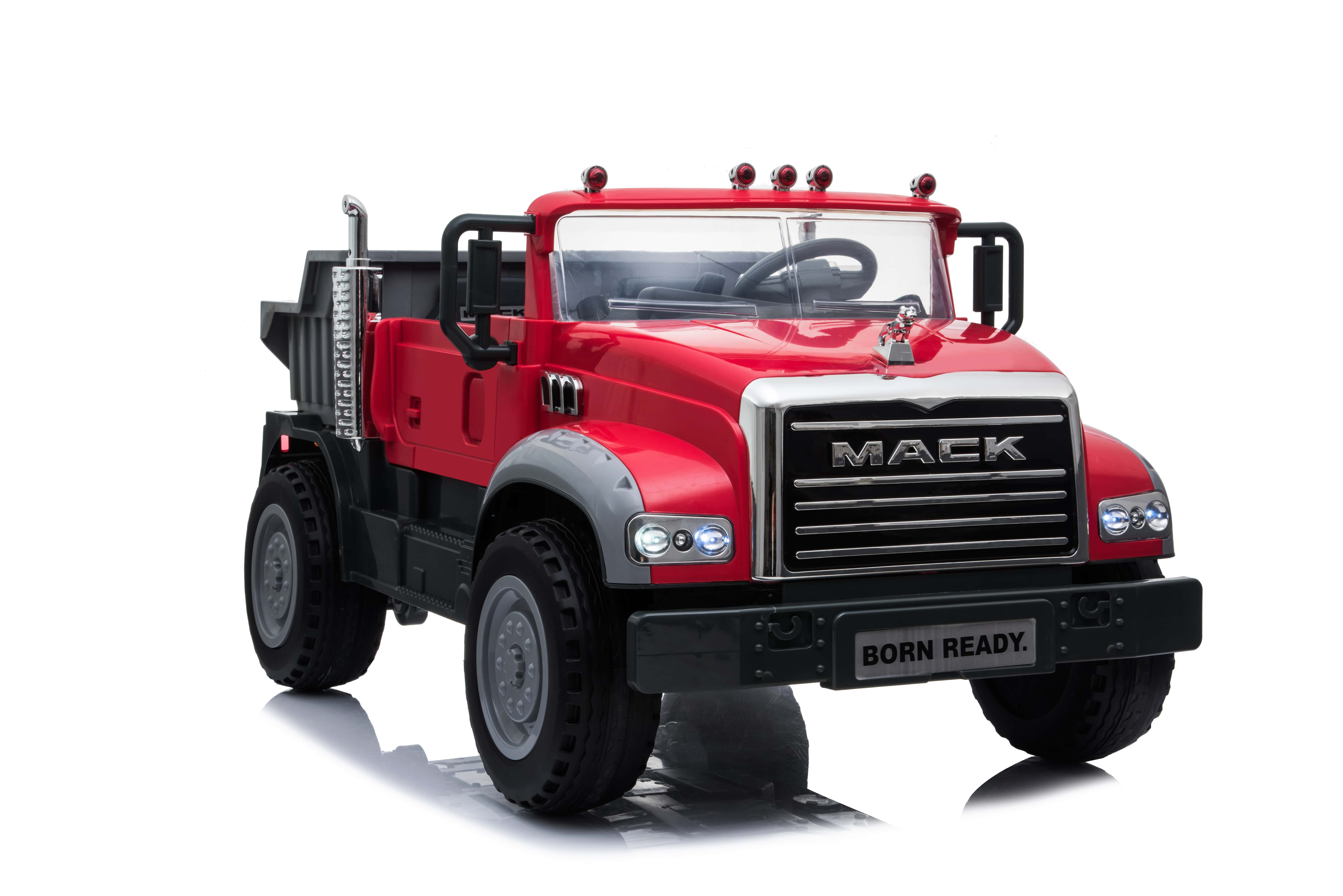 Presente el emocionante mundo de los camiones de volumen de Ride-On Mack