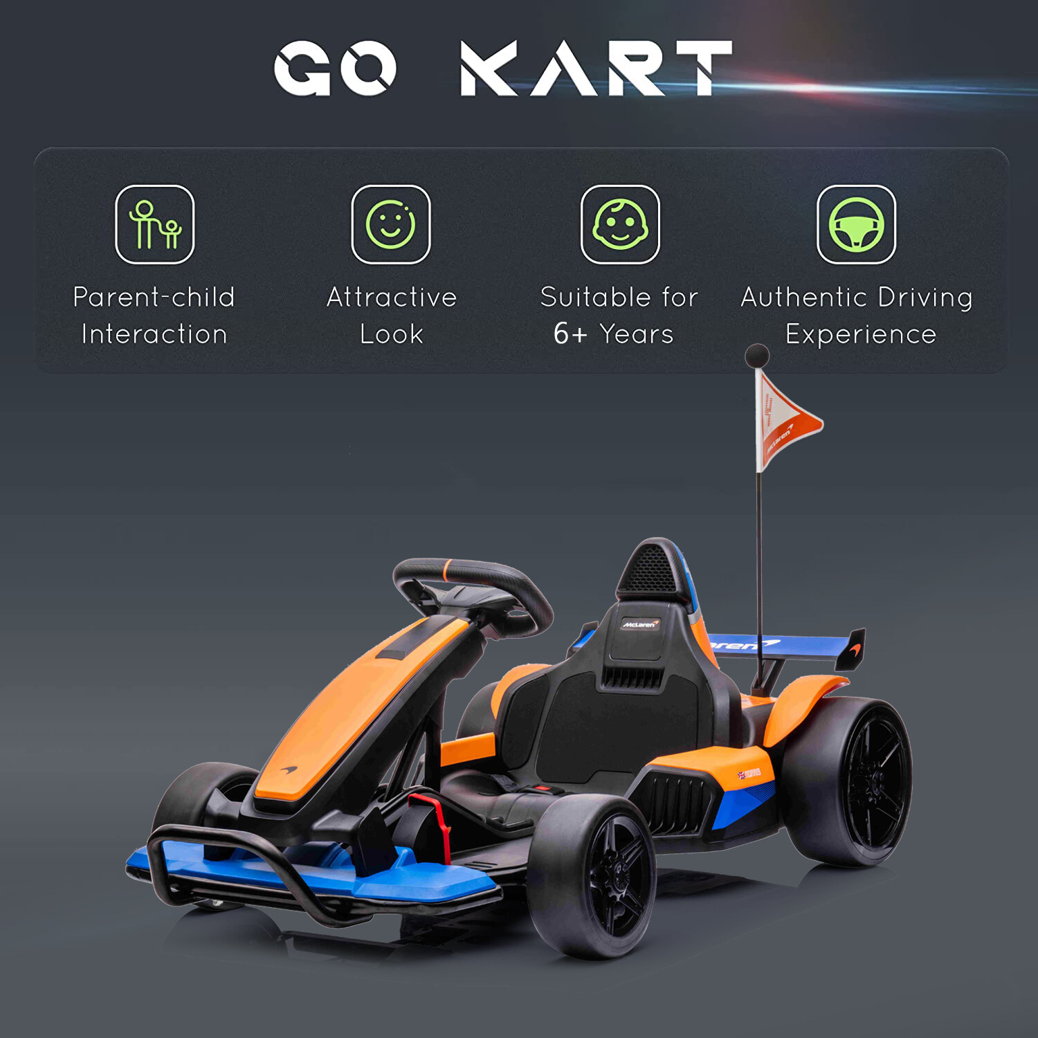 Electric Go Kart; Kid de carro elétrico; Go Kart Kid; Pedal Go Kart; Carro Drift; Vá Kart Kid; Ride 24v;