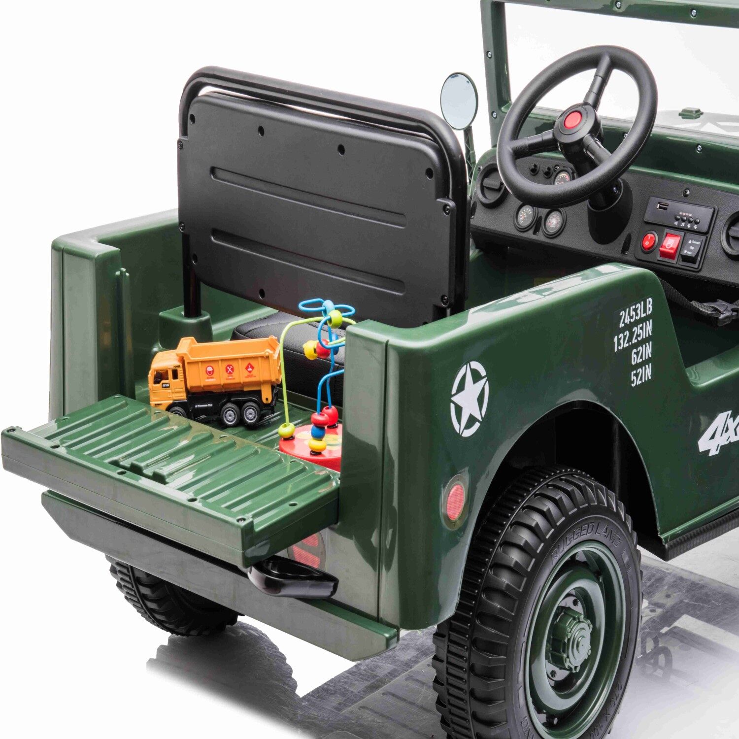 bambini cavalcano; veicoli elettrici per bambini; auto elettrica per bambini; auto a batteria; auto per bambini; camion di ruote elettriche; ruote di alimentazione da 12 V; giro a 12 V su camion 2 posti