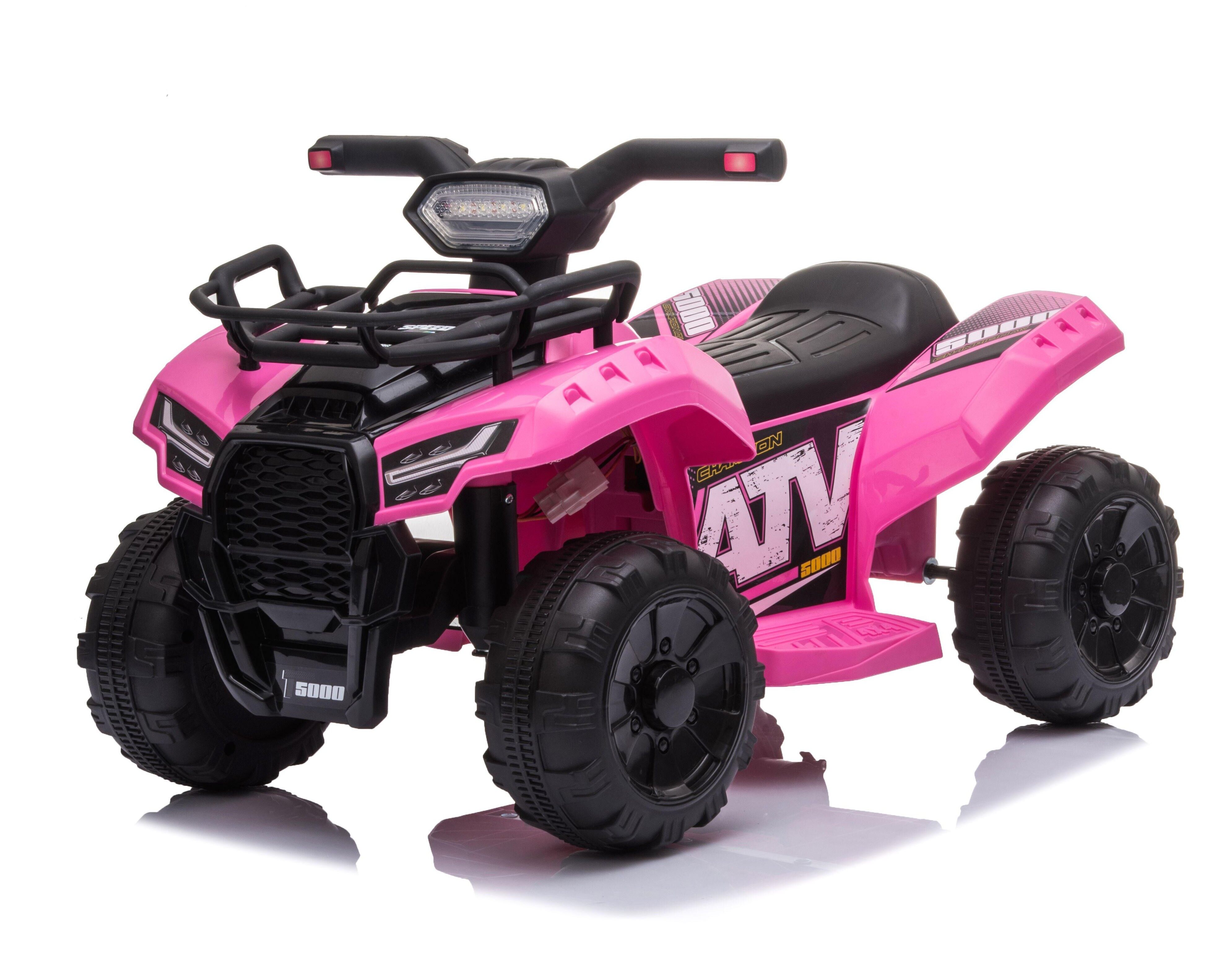 Kids cavalca su ATV 6V a batteria a batteria a 4 ruote per bambini di età compresa tra 18 e 36 mesi