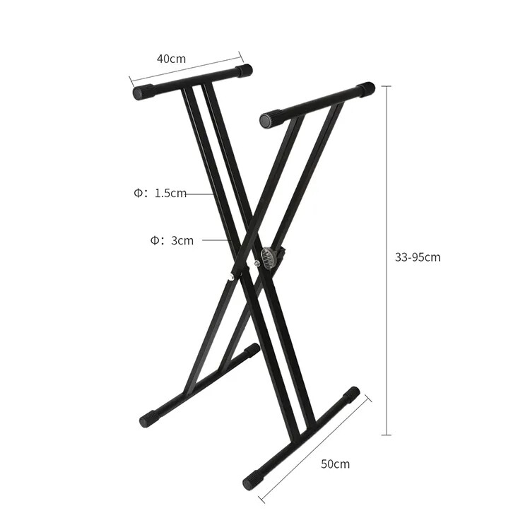 adjustable height piano keyboard stand, digital piano keyboard stand, portable piano keyboard with stand