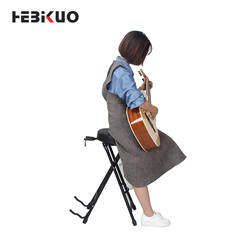 adjustable height guitar stool, guitar stool height, classical guitar foot stool height, classical guitar stool height
