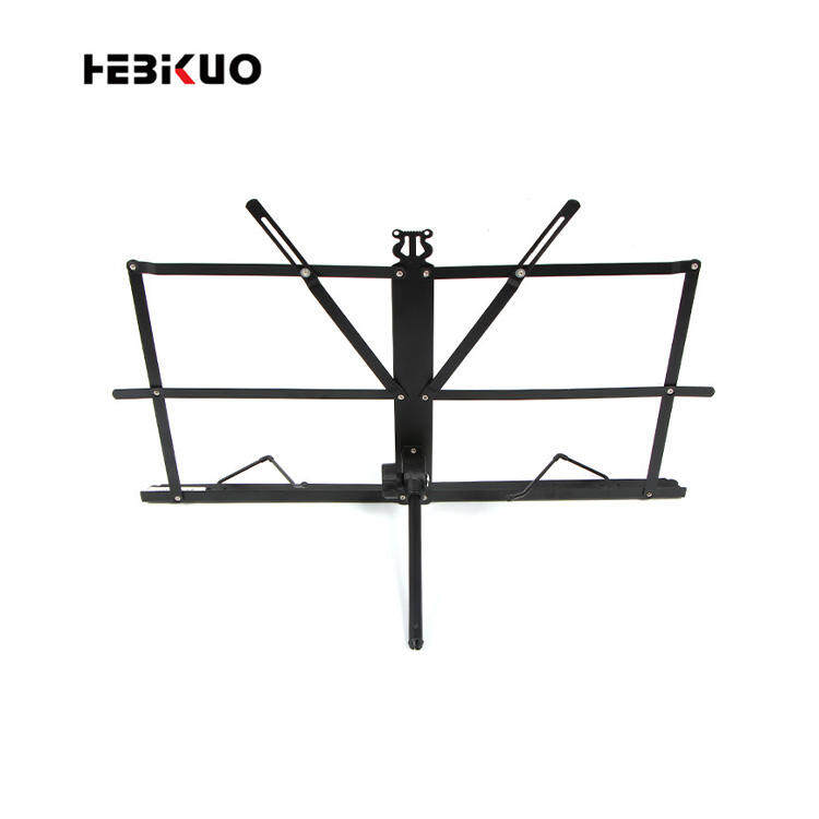 HEBIKUO P-072 popular delicate desk music rack foldable portable lightweight music stand