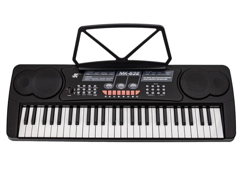 54 Əsas elektron portativ klaviatura fortepiano başlanğıc üçün çəkili düymələr