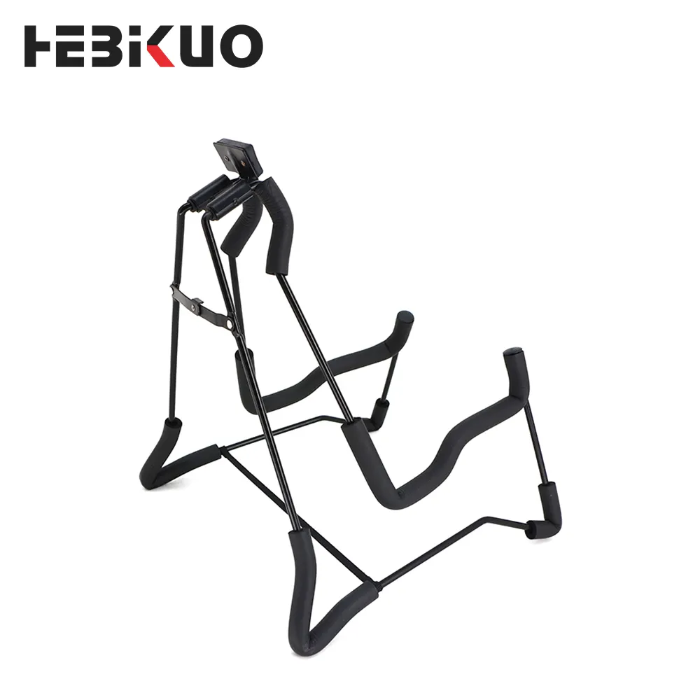 portable guitar stand, folding electric guitar stand, folding guitar stand, portable guitar rack