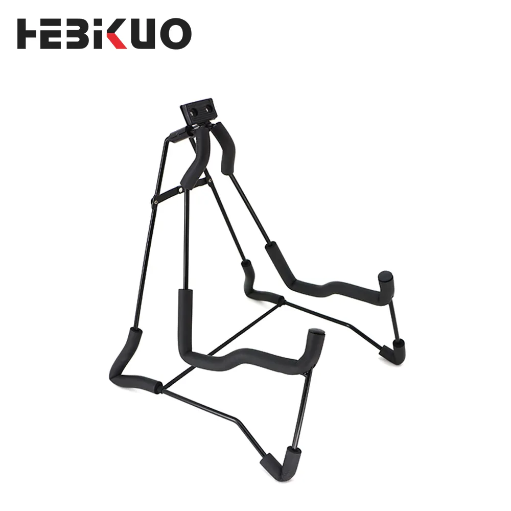 J-40D Uniersal Portable Guitar Stand Folding Guitar Rack For Acoustic Classical Guitar