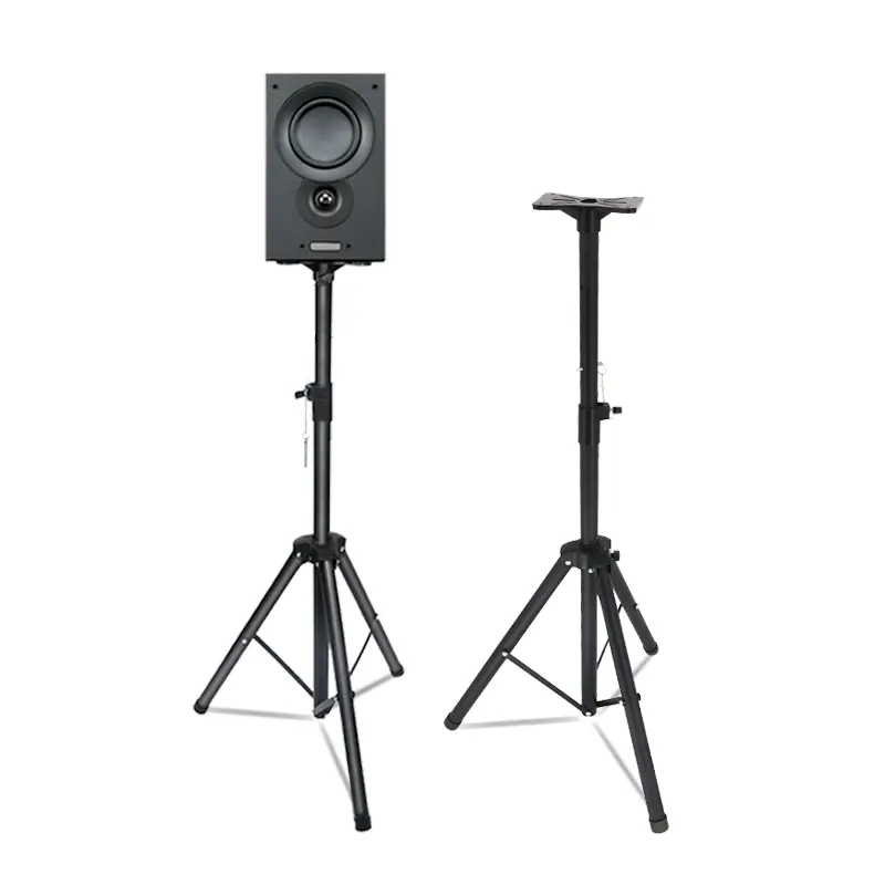Stand per altoparlanti treppiedi, supporto per pavimenti per altoparlanti, supporto per altoparlanti, supporto per altoparlanti con borsa