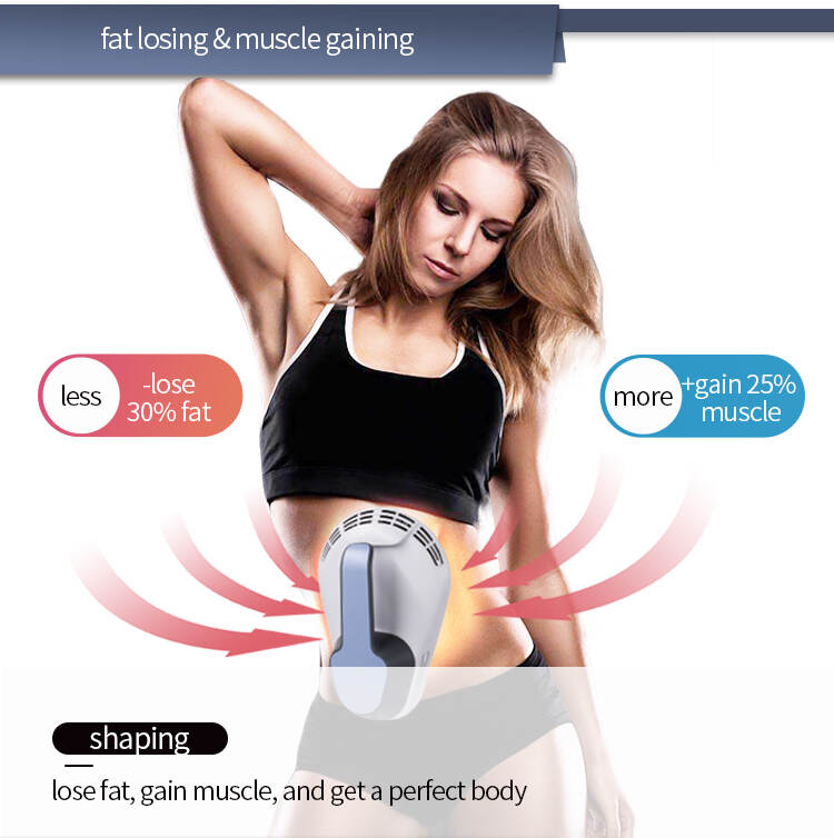 Newest 4 Handles ONE-TO-ONE Circuit EMS Body Slimming Muscle Building Machine for Spa