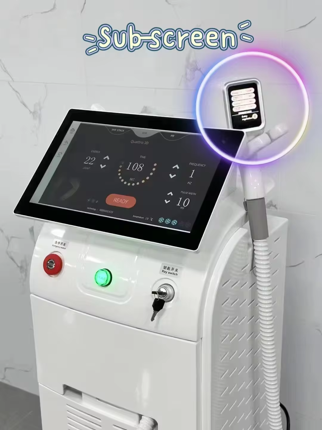 12pcs USA Coherent Bars High Power 755nm 808nm 940nm 1064nm Ice Titanium Diode Laser Painless Hair Removal Machine