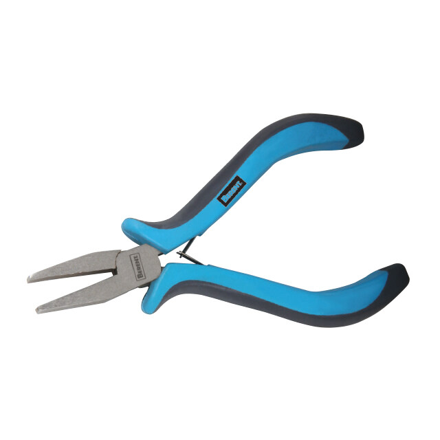 BT1074 Mini flat nose plier, nickel iron plated