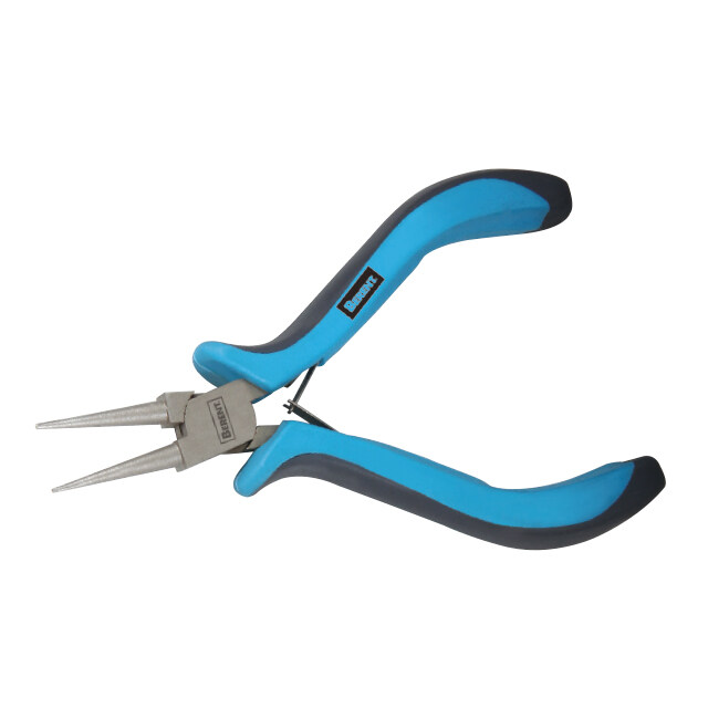 BT1073 Mini round nose plier, nickel iron plated