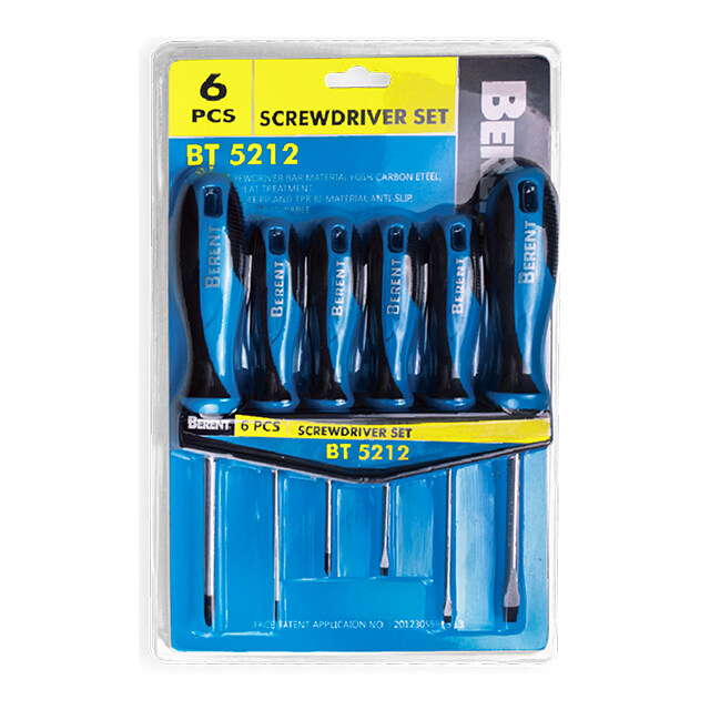 BT5212 Double color handle screwdriver set