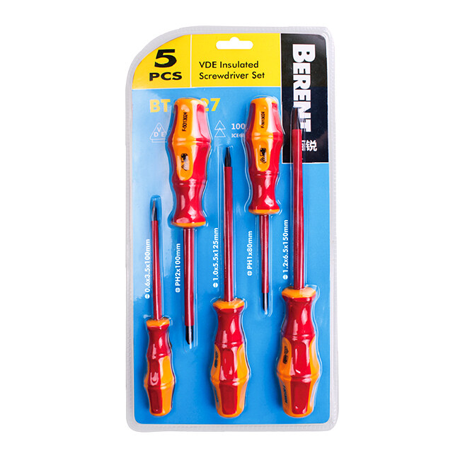 BT5227 5pcs VDE  Screwdriver Set