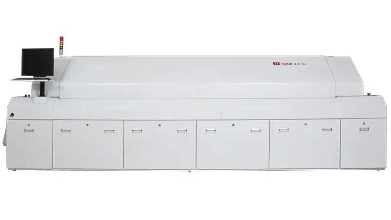 W-8800-LF-C Big-Sized 8 Zones Lead-Free Smt Reflow Soldering Oven