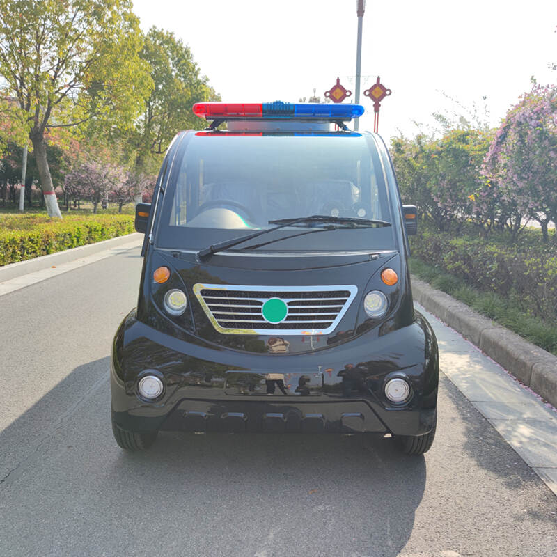 Modified five-seater enclosed patrol car