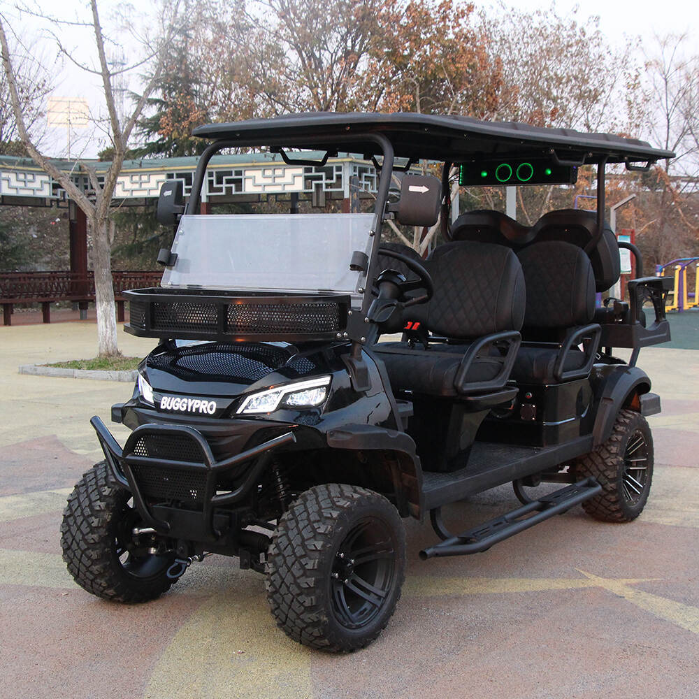 Hot Selling High Quality Low Prices  Electric Golf Car 4+2 Seats BUGGYPRO 4+2 Electric Golf Cart