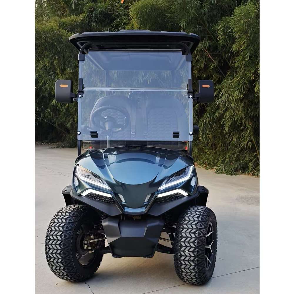 Cheap used electric golf carts 6 seat small golf carts Electric four-wheeled sightseeing car