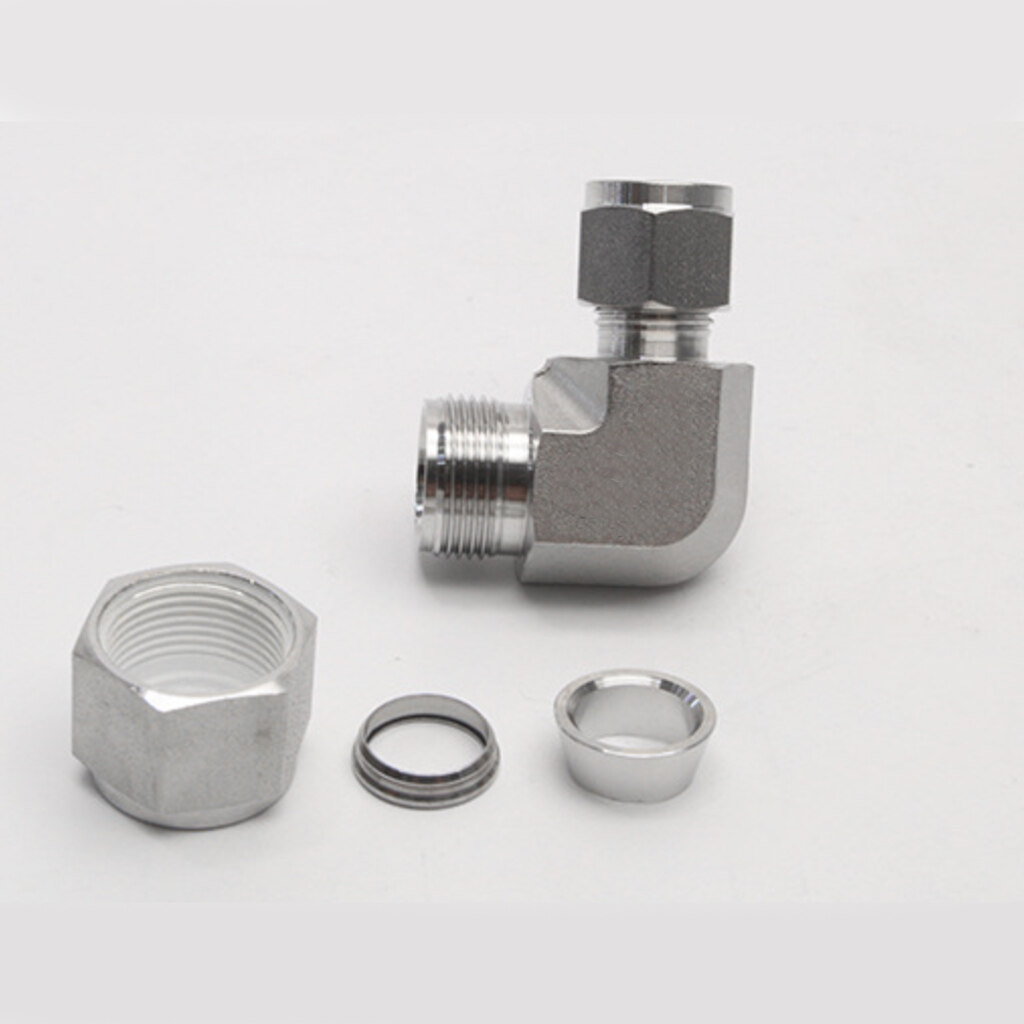Stainless Steel Double Ferrule Elbow Fitting Elbow Fitting