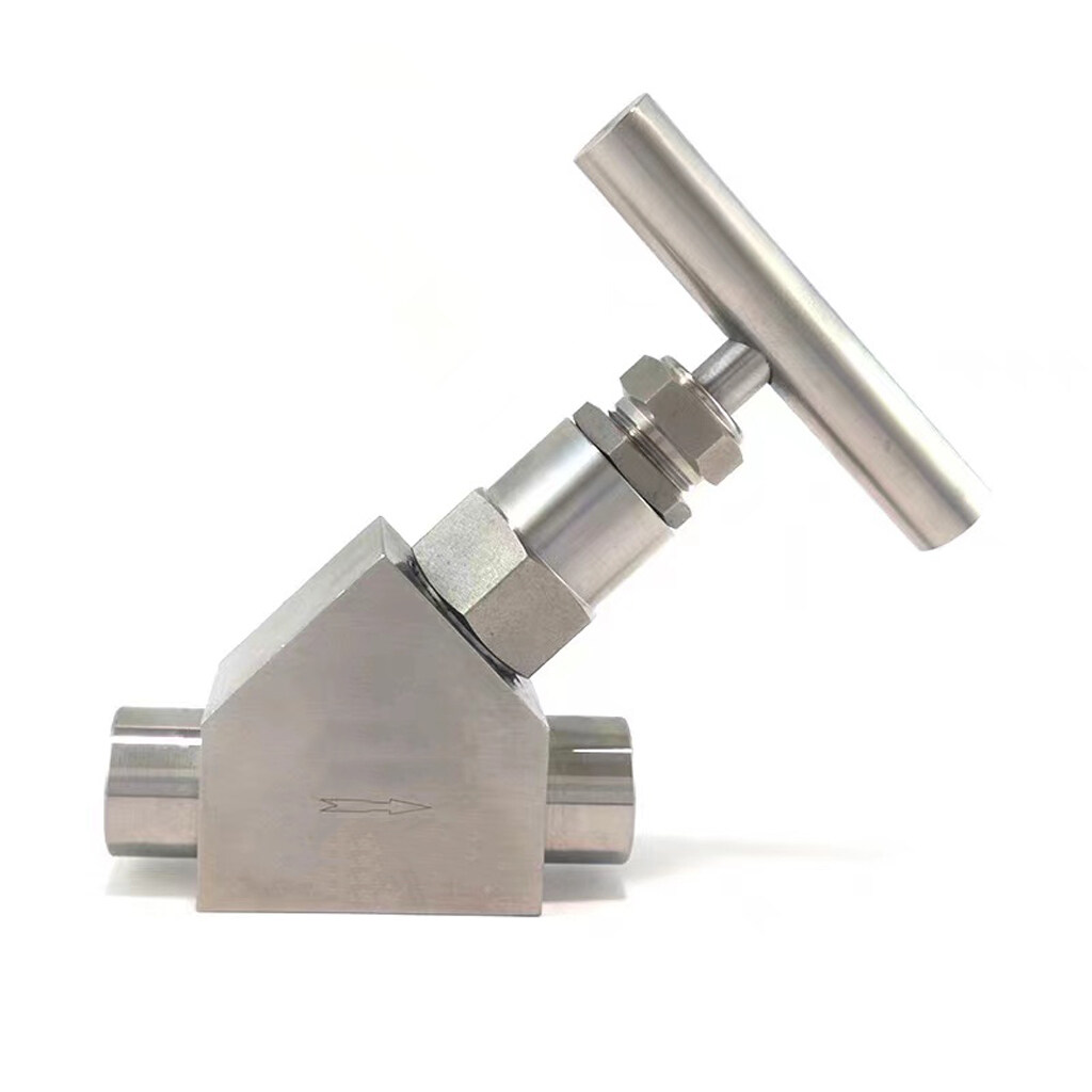 Stainless Steel SS316 45 Degree Y Type Needle Valves