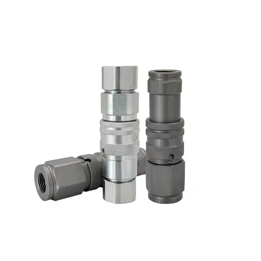 Double globe check Valves Hydraulic quick connector