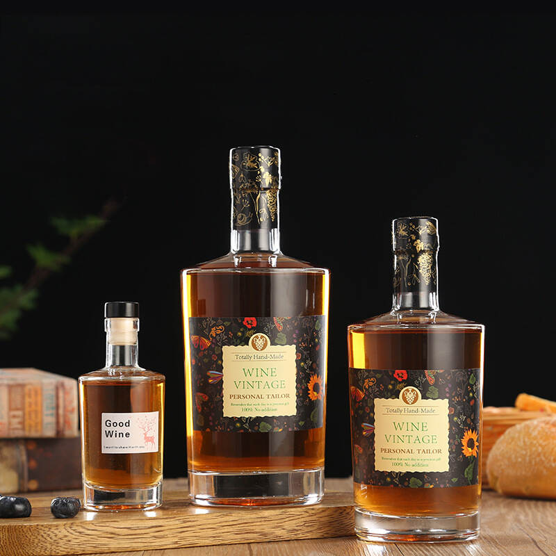 Oem Weight Empty 750ml Wine Glass Bottle