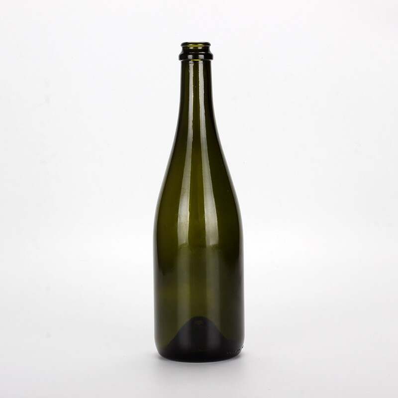 China champagne wine glass bottle, glass champagne bottles wholesale