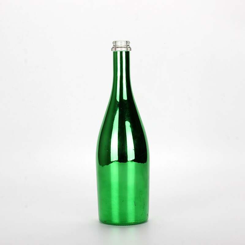 China champagne wine glass bottle, glass champagne bottles wholesale