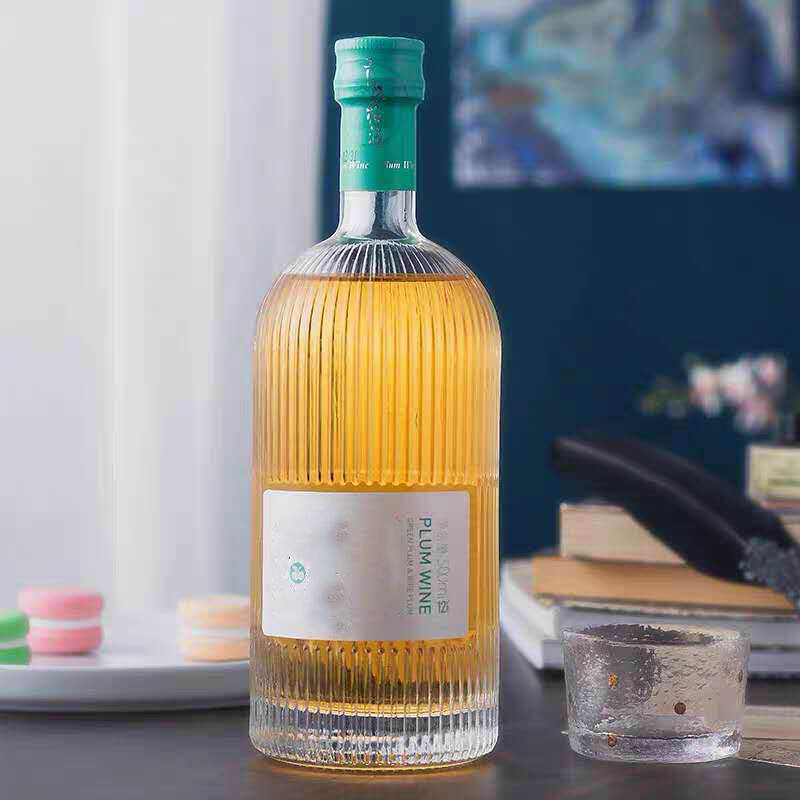 375 ml Glass Round Liquor Bottle, 500ml Boston round glass bottle