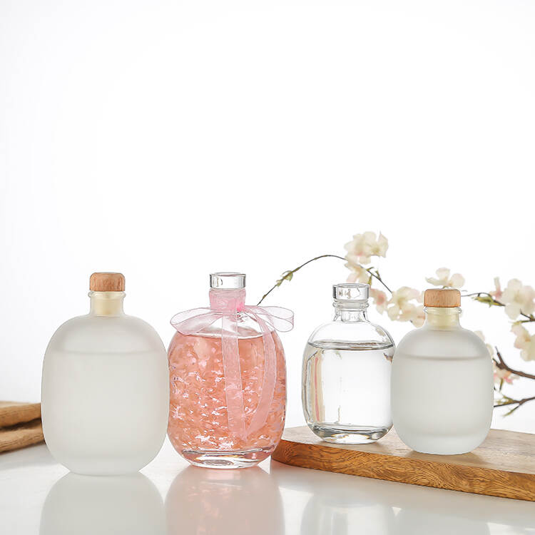 China fruit juice empty glass bottle, wholesale fruit infuser water bottle