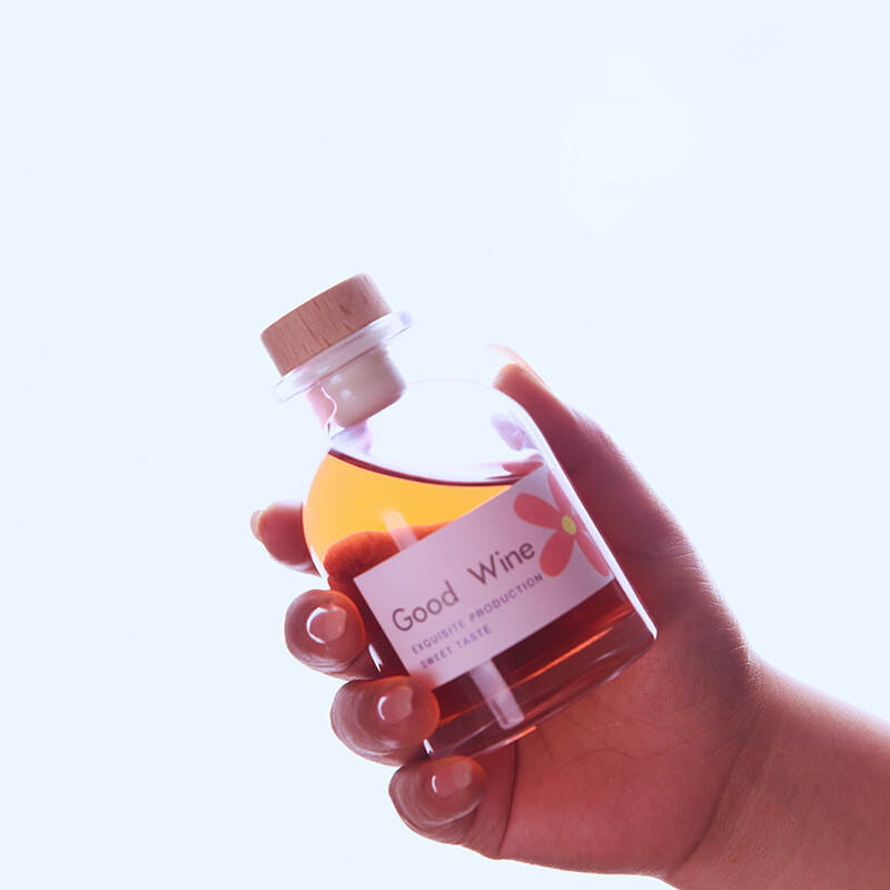 ODM 100ml glass bottle, fruit flies wine bottle, 100ml bottle of wine, China 100ml wine bottle