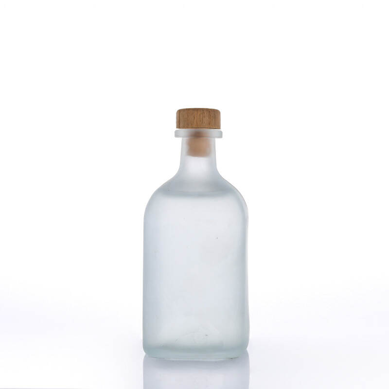 Glass Soda Juice Bottle