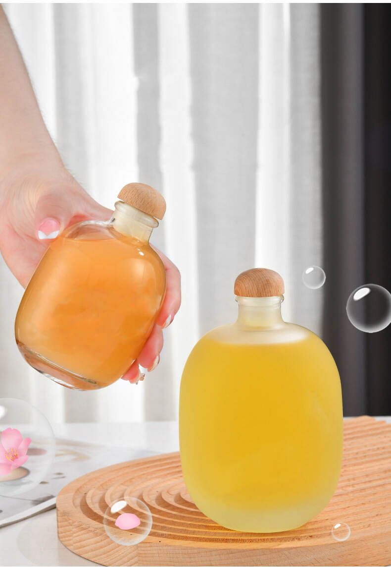 ODM glass bottle juice, vintage glass orange juice bottle, 1000ml glass juice bottle factory